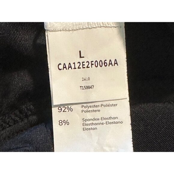 Cupshe Womens One-Piece Swimsuit Large Black V-Wire Plunge Neckline Cross Back - Picture 7 of 10